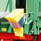 Manuell öffnende Bordwandver- und -entriegelung