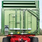 Vorderfront mit Podest und 500-mm-Silageaufsatz