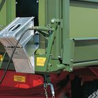 Hydraulisch öffnende Bordwandentriegelung