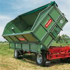 Geteilte Bordwand in Längsrichtung ohne Mittelrungen, rechts oder links geteilt, mit oder ohne Hebewinde